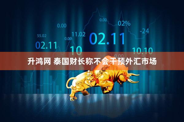 升鸿网 泰国财长称不会干预外汇市场